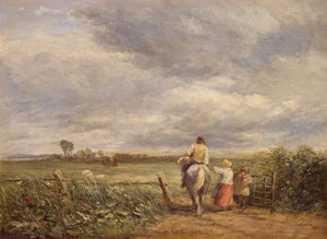 Andando al campo di fieno da David Cox the elder