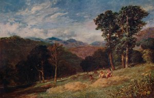 Fienagione, vicino a Conway, c1852 da David Cox the elder