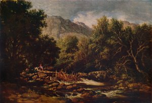 Sul Lledr, c. 1844 da David Cox the elder