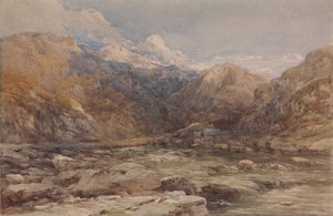 Paesaggio fluviale in Galles