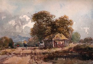 Il Capanno dei Carri da David Cox the elder