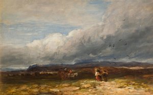I Raccoglitori di Torba da David Cox the elder