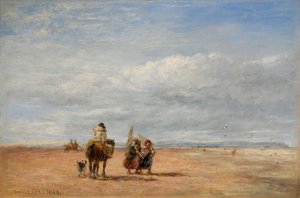 I pescatori di gamberi da David Cox the elder