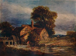 La ruota idraulica, c1839 da David Cox the elder