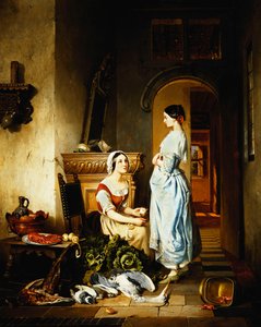Preparare il pasto da David Emil Joseph de Noter