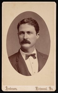 Ritratto di George Washington Custis Lee, 1876 da David H. Anderson