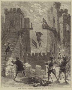 Amy Robsart al Teatro Drury-Lane, il Destino di Varney da David Henry Friston