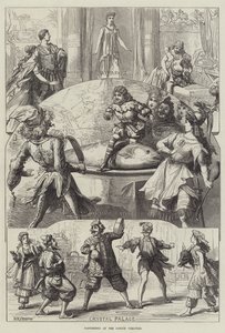 Pantomime nei teatri di Londra da David Henry Friston