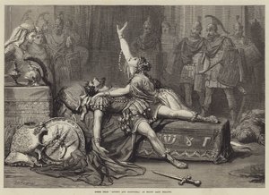 Scena da Antonio e Cleopatra, al Drury Lane Theatre da David Henry Friston