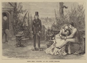 Scena da Bygones, al Lyceum Theatre
