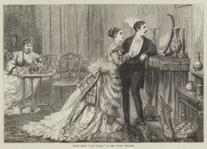 Scena da Lady Flora, al Court Theatre da David Henry Friston