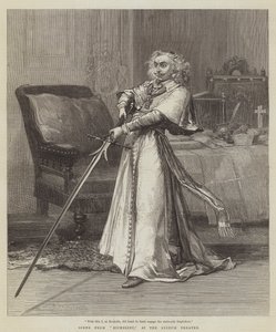 Scena da Richelieu, al Lyceum Theatre