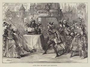 Scena dal pantomima di Drury Lane da David Henry Friston