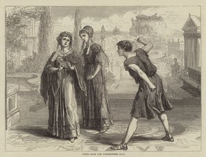 Scena dal gioco di Westminster da David Henry Friston
