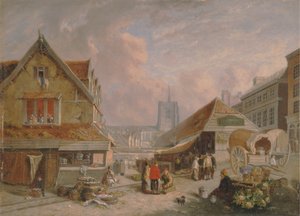 Il vecchio mercato del pesce, Norwich da David Hodgson