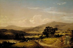 Vicino al lago Squam, New Hampshire, 1856 da David Johnson