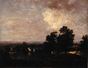 Paesaggio di Wallkill, c.1885 da David Johnson