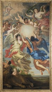 Allegoria di Carlo XI di Svezia e Ulrica Eleonora di Danimarca da David Klöcker Ehrenstrahl
