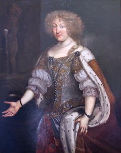 Tedesco: La duchessa Magdalena Sibylla von Württemberg in abito di gala La duchessa Magdalena Sibylla di Württemberg in abito di gala da David Klöcker Ehrenstrahl