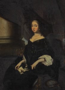 Ritratto di Hedvig Eleonora di Holstein-Gottorp (1636-1715) da David Klöcker Ehrenstrahl