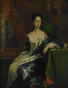Ritratto della principessa Hedvig Sofia di Svezia, Duchessa di Holstein-Gottorp 1681-1708, fine XVII sec. da David Krafft von