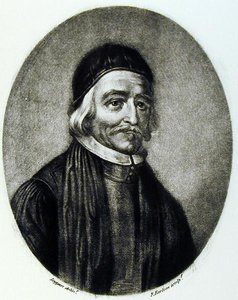 Ritratto di Dr Thomas Bailey, inciso da Richard Earlom (1743-1822) da Illustrious Characters in British History (mezzotinto) da David Loggan