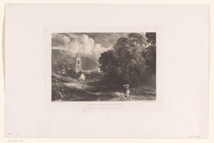 Veduta di Stoke-by-Nayland da David Lucas