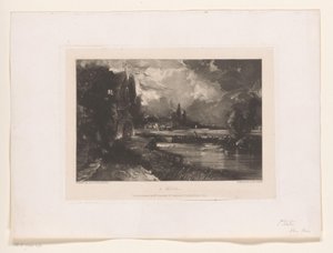 Paesaggio con un mulino