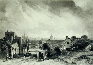 Cottage di Sir Richard Steele, Hampstead Road da David Lucas