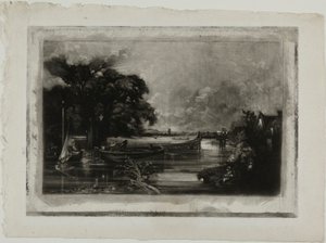 Il Fiume Stour da Vari Soggetti di Paesaggi Inglesi da David Lucas