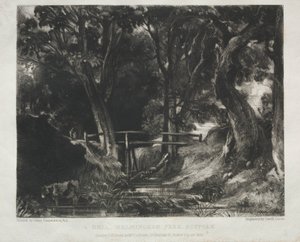 Vari soggetti di paesaggio, caratteristici del paesaggio inglese da immagini, 1830 da David Lucas