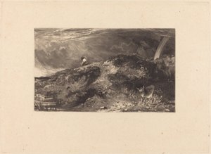 Hampstead Heath, con la Cattedrale di San Paolo in Lontananza da David Lucas after John Constable