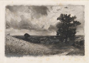 Mezzogiorno da David Lucas after John Constable