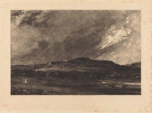 Old Sarum da David Lucas after John Constable