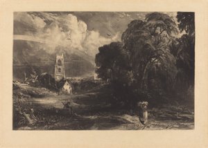 Stoke-by-Neyland da David Lucas after John Constable