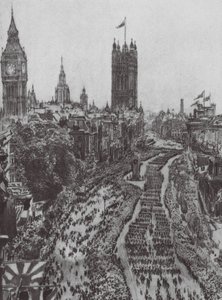 Londra: Il Cenotafio da David Muirhead (after) Bone