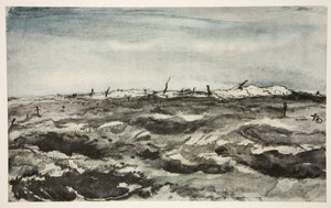 Una Via Dolorosa: Mouquet Farm, illustrazione da 