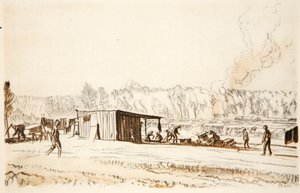 Una cucina sul campo, illustrazione da 