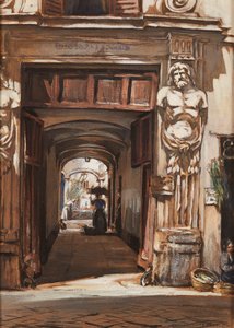Un vecchio palazzo, Roma