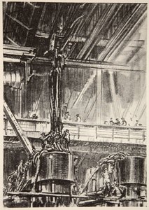 Nella bottega del motore, illustrazione da 