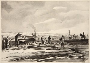 Sulla Somme: Fango, illustrazione da 