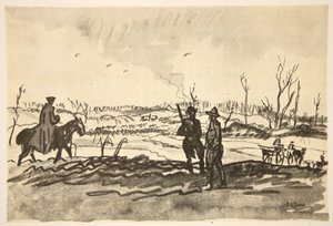 Sulla Somme: vicino a Mametz, illustrazione da 
