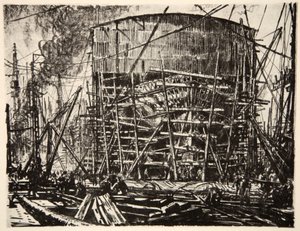 Sui cantieri, illustrazione da 