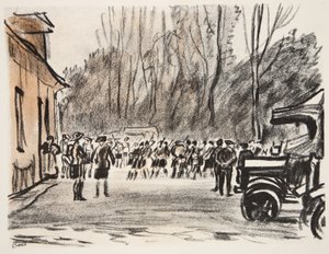 Pifferi scozzesi, illustrazione da 