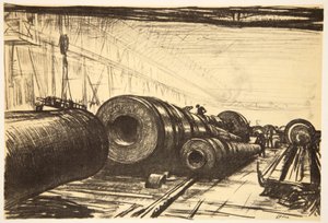 Alcuni grandi cannoni, illustrazione da 
