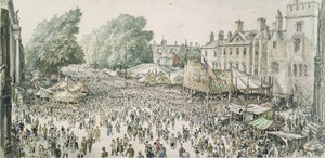 Fiera di San Giles, Oxford da David Muirhead Bone