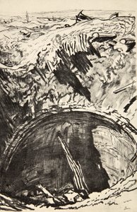 La fossa della fattoria Mouquet, illustrazione da 