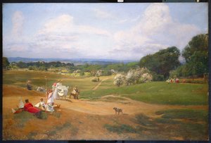 La felice brughiera di Hampstead, 1897