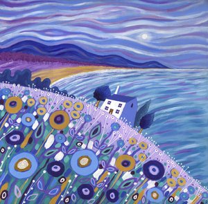 Clifftop Cottage, 2013 (acrilico su tela)