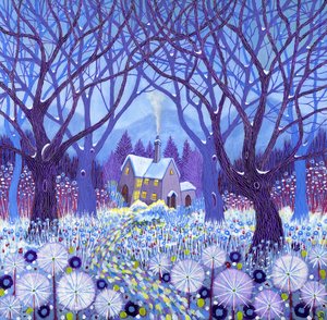 Winterlands, 2012 (acrilico su tela) da David Newton